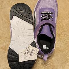新品　22.0センチ スニーカーの画像