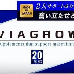 【新品未開封！】 VIAGROW 男性用 マカ シトルリン サプリメント 20錠 200mgの画像