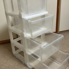 収納ボックス 4段【中古】の画像