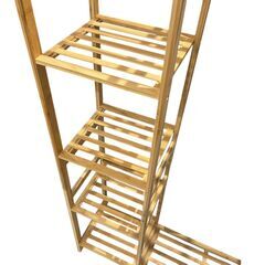 【決まりました】木製棚 カーテン付きの画像