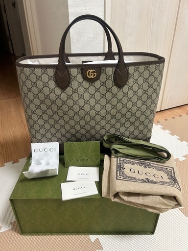 美品　GUCCI ダブルG 2Wayミディアム　トートバッグ　ショルダーバッグ GUCCI グッチ ダブルG ミディアム トートバッグ オフィディア GG
