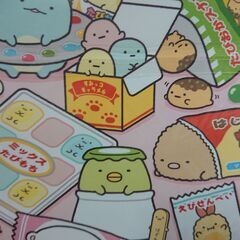 ⑤未使用　非売品　NOT FOR SALE　すみっコぐらし　だがし屋すみっコ　メモ帳　©2016 SAN-X CO., LTD. ALL RIGHTS RESERVED.の画像