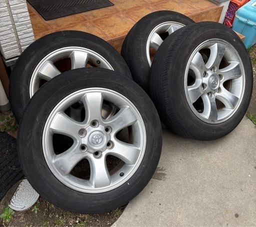 プラド純正ホイール　215/60/17