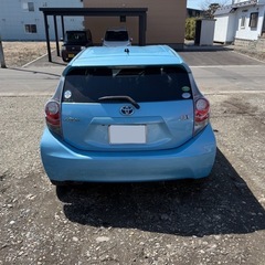 【トヨタ　アクア】Gブラックソフトレザーセレクション　平成25年車　５人乗り　車検7年12月迄　ナビ・ドラレコ・バックカメラ・ETC付きの画像