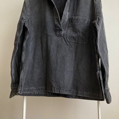 COS コス　デニム　ジャケット　トップス　ブラック　ジーンズ　34の画像