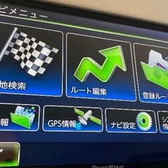 約10インチ大画面のポータブルカーナビの画像