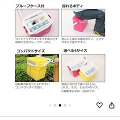 ミニクーラーボックスの画像