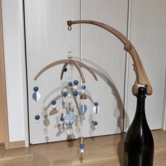 【HOPPL】ホップル ベッドメリー モビール 気球 アーム付き