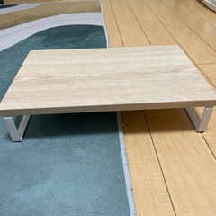 モニター台 小さな物置の画像