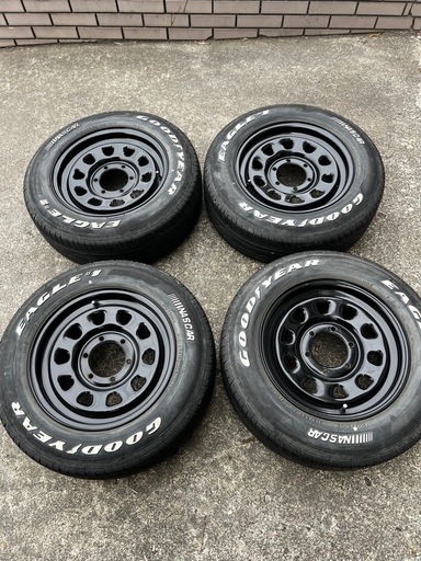 155/65R14 アルミ タイヤ4本セット No.188 ムーヴ、ミライースなど