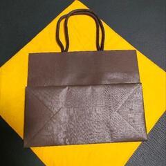 LOUIS VUITTON ショップ袋 ブラウンの画像