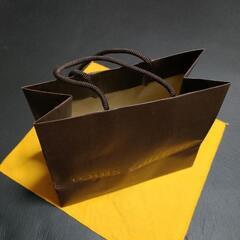 LOUIS VUITTON ショップ袋 ブラウンの画像