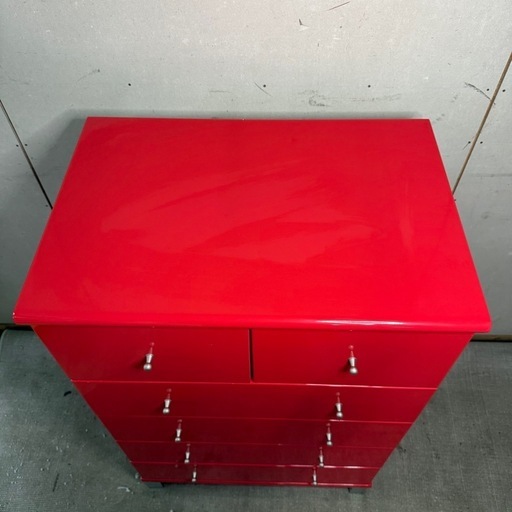930】赤いモダンチェスト 930】赤いモダンチェスト 【930】赤いモダン