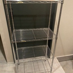 【再募集】スチールラック4段　120cm 