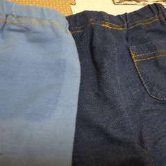【お話し中】80サイズ 七分丈パンツ・レギンス 4点セットの画像