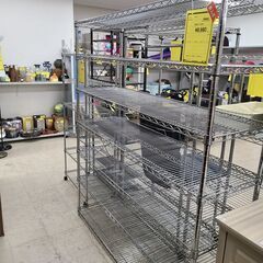 J9250　ホームエレクタ　7段メタルラック　ルミナス　クリーニ...