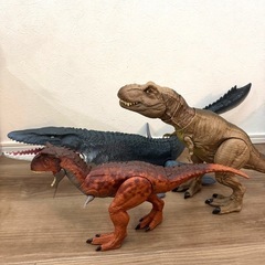 マテル☆MATTEL ジュラシック・ワールド ビッグ&リアル! モササウルスの画像