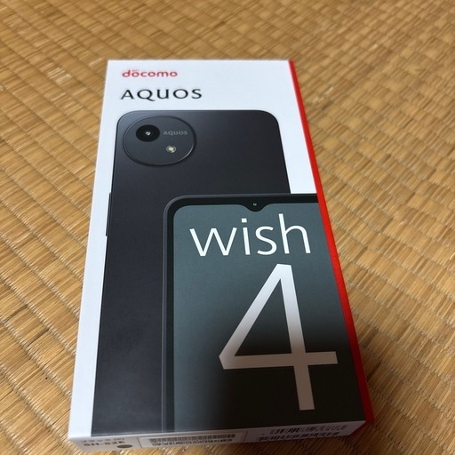 docomo AQUOS wish 4 SH-52E ブラック