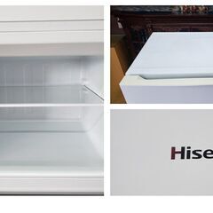 D18　ハイセンス　Hisense　2021年製　HR-B12c　120L ノンフロン冷凍冷蔵庫の画像