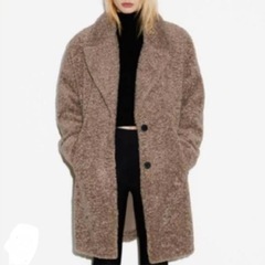 ZARA☆即完売したプードルコートの画像