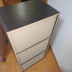 【4/18まで】黒の3段ボックスの画像