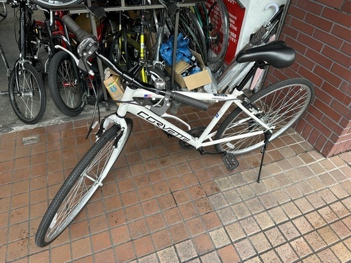 J9215 ASAHI アサヒ クロスバイク OFFICE PRESS ホワイト 700×32c 6