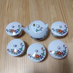 【新品未使用】九谷焼 陶源造 茶器