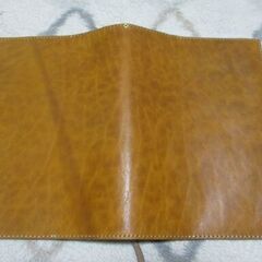 新品・未使用  オーダーメイド  高級本皮  ブックカバーの画像