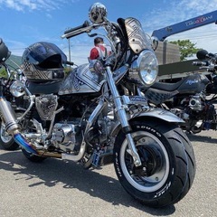 国産 モンキー 12v 110cc カスタムペイント