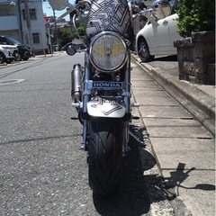 国産 モンキー 12v 110cc カスタムペイントの画像