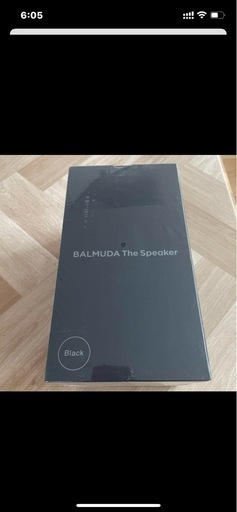 BALMUDA The Speaker Black ワイヤレススピーカー