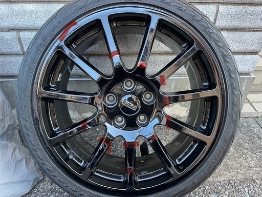 ルノー メガーヌ 3RS スピードライン製 19インチ アルミホイール