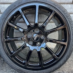 ルノー メガーヌ 3RS スピードライン製 19インチ アルミホイール ブラックの画像