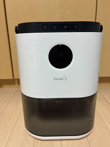 KLOUDIC 除湿機 小型 除湿器 軽量 2.3L大容量水タンク (おか KLOUDIC 除湿機 小型 除湿器 軽量 2.3L大容量水タンク (おか