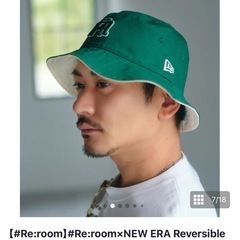 バケットハット現金もOK❗️【#Re:room】#Re:room×NEW ERA Reversible Hat［REH155］の画像