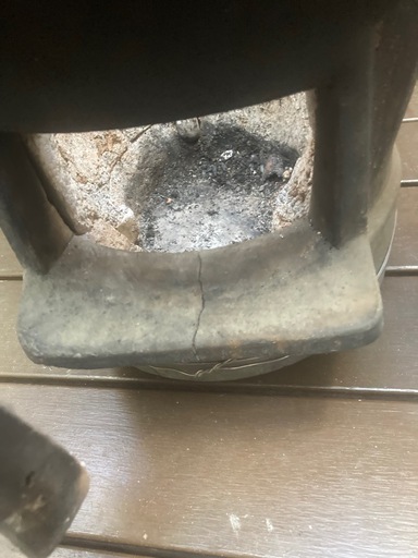 かまど　土焼き釜戸　レトロ　古民家