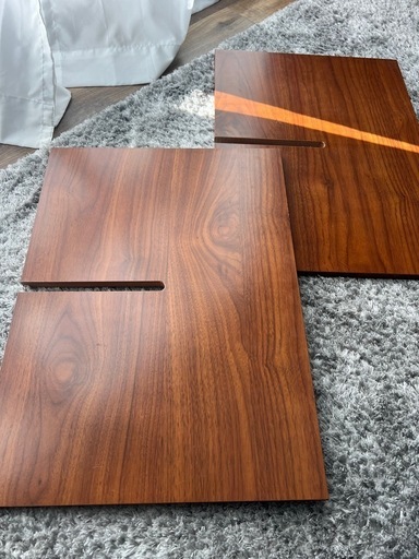 ノーチェ　ベットサイドテーブル家具ウォールナットソファ無印ニトリ ノーチェ ベットサイドテーブル家具ウォールナットソファ無印ニトリ