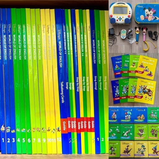 DWE 教材セット:ステップバイステップ/ ストレートプレイ / シングアロング