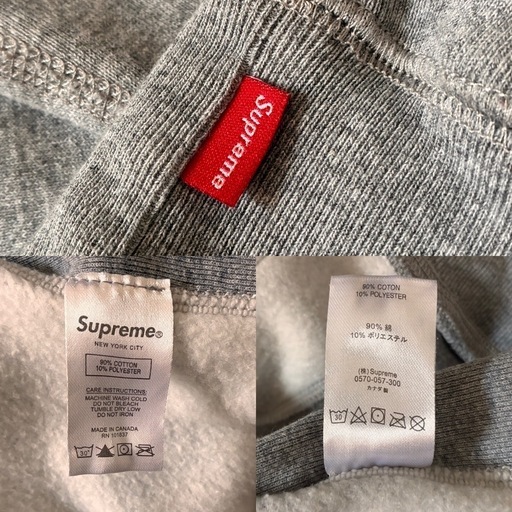 シュプリーム ボックスロゴ　バンダナ　Sサイズ　Supreme パーカー