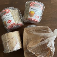 マフィンカップ（お菓子作りの物品）を差し上げます