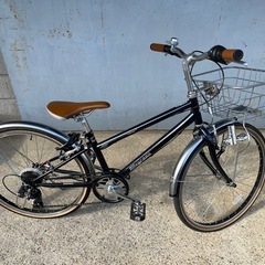子供用　シティサイクル　シマノ7段変速付き　24インチ　イオンバイクの画像