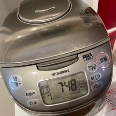 三菱　値下げ　IH ジャー　炊飯器　 NJ-KH10-S型