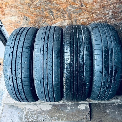 バリ山　YOKOHAMA ヨコハマ　BluEarth RV-02 ck 165/55R15 夏タイヤ　2020年製　15インチ