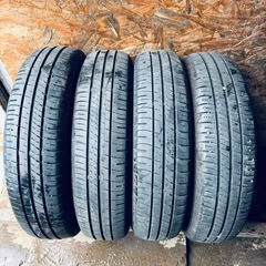 バリ山　DUNLOP ダンロップ　EC204 145/80R13...