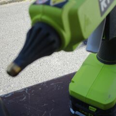 ☆ リョービ RYOBI R18GLU & R18PS ホットグルーガン&コードレスコーナーパームサンダー 5点セット◆バッテリー2台付きの画像