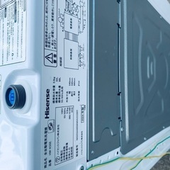  超高年式✨送料設置無料❗️家電2点セット 洗濯機・冷蔵庫 の画像