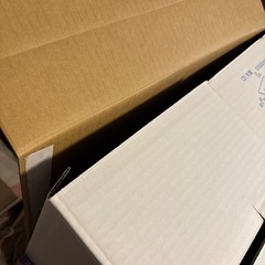 引っ越し用　ハンガーボックスの画像