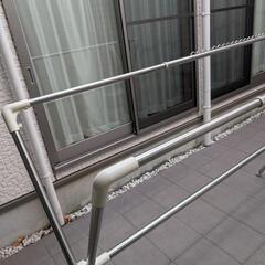 外干し用物干しの画像