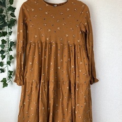 【水洗いのみ未着用】ユニクロキッズUNIQLO Kids 小花柄...