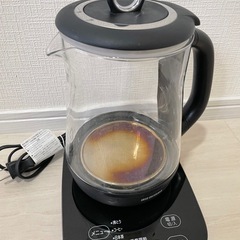 [2021年製］保温できるアイリスオーヤマガラス電気ポット